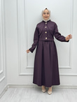 3231-Ladie Takım-Mürdüm