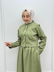 3231-Ladie Takım-Yeşil