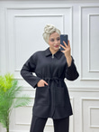 3241-Esila Pantolon Takım-Siyah