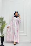3263-Elbise-Pembe