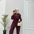 3410-Asu Takım-Bordo