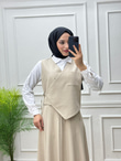 3455-Amine Takım-Krem