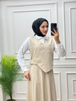 3455-Amine Takım-Krem