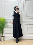 3455-Amine Takım-Siyah