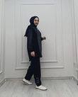 3567-Pantolon Takım-Siyah