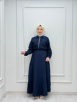 3755-Etek Takım-Lacivert