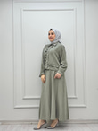 3766-Tencel Takım-Mintyeşil