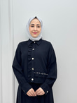 3766-Tencel Takım-Siyah