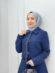 3788-Fiyonklu Takım-Lacivert