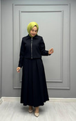 4313-Mona Etek Takım-Siyah