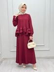 4343-Maria Takım-Bordo