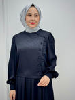 4453-Menekşe Takım-Siyah