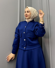 4559-Noi Etek Takım-Lacivert
