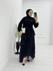 4901-Layd Elbise-Siyah