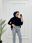 6004-İspanyol Denim Pantolon-Açık Mavi