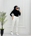 6007-Jogger Pantolon-Beyaz