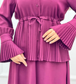 6395-Buket Takım-Bordo