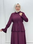 6395-Buket Takım-Bordo