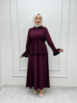 6395-Buket Takım-Bordo