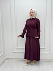6395-Buket Takım-Bordo