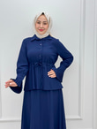 6395-Buket Takım-Lacivert