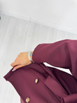 7746-Mia Etek Takım-Bordo