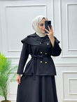 7746-Mia Etek Takım-Siyah