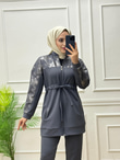 8391-Ravella Takım-Antrasit