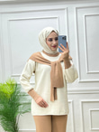 9532-Selin Triko Takım-Bisküvi