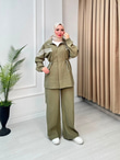 Bd5570-Çizgili Spor Takım-Yeşil