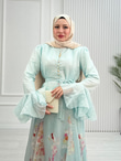 Dg5303-Lolyy Elbise-Mavi