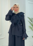 Dn3633-Alaçatı Vual Takım-Lacivert