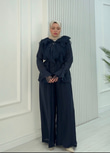 Dn3633-Alaçatı Vual Takım-Lacivert