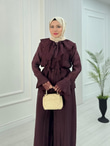 Dn3633-Alaçatı Vual Takım-Mürdüm