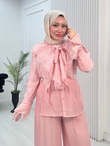 Dn3633-Alaçatı Vual Takım-Pembe