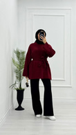 Dx0585-Asya Tunik-Bordo