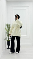 Dx0585-Asya Tunik-Krem