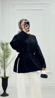 Dx0585-Asya Tunik-Siyah