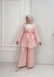 Fb5366-Safir Pantolon Takım-Pembe