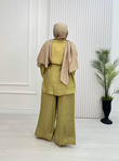 Fb5366-Safir Pantolon Takım-Yeşil