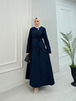 Fd3431-Kayra Etekli Takım-Lacivert