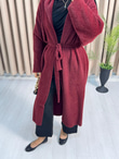 Fx2083-Angora Hırka-Bordo
