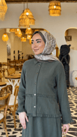 Fx5768-Etekli Takım-Yeşil