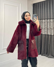 Gx0151-Cepli Angora Kaban-Bordo