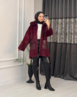 Gx0151-Cepli Angora Kaban-Bordo
