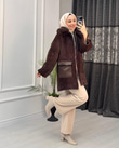 Gx0151-Cepli Angora Kaban-Kahverengi