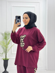 Gx1079-Leopar Takım-Bordo
