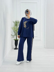 Gx1079-Leopar Takım-Lacivert