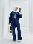 Gx1079-Leopar Takım-Lacivert