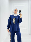 Gx1079-Leopar Takım-Lacivert